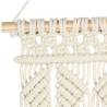 Handmade Macrame Wall Hanger 40x80 cm Cotton - HipoMarket