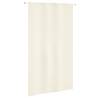 Balcony Screen Cream 140x240 cm Oxford Fabric Colour cream Size 140 x 240 cm 