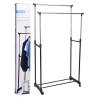 Adjustable Clothing Rack with Wheels | Storage Solutions UK