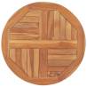 Table Top Solid Teak Wood Round 2.5 cm 60 cm Size 60 x 60 cm Quantity in Package 1 Shape round 