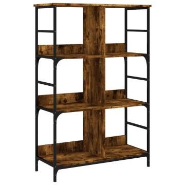 Bookshelf Smoked Oak - Stylish Storage Solution | HipoMarket