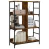 Bookshelf Smoked Oak - Stylish Storage Solution | HipoMarket