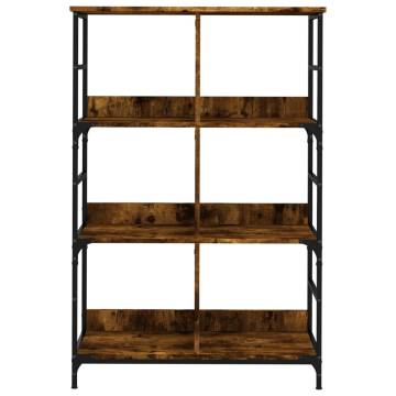 Bookshelf Smoked Oak - Stylish Storage Solution | HipoMarket