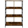 Bookshelf Smoked Oak - Stylish Storage Solution | HipoMarket