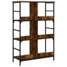 Bookshelf Smoked Oak - Stylish Storage Solution | HipoMarket