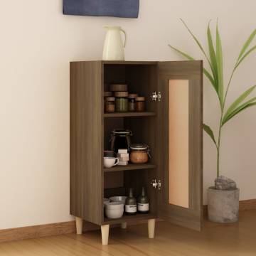 Brown Oak Sideboard - Stylish Storage Solution | Hipo Market