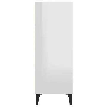 High Gloss White Sideboard - Stylish & Practical Storage