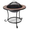 ProGarden Mosaic Fire Bowl 58x44 cm - Elegant Outdoor Fireplace