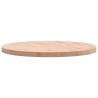 Round Solid Wood Beech Table Top Ø80x4 cm - Hipomarket