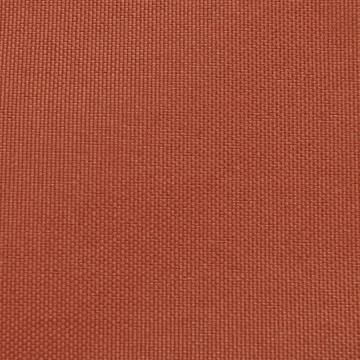 Terracotta Sunshade Sail - 3.6x3.6m Oxford Fabric