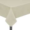 Stylish Cream Tablecloths - 5 pcs 170x130 cm for Every Occasion