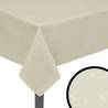 Stylish Cream Tablecloths - 5 pcs 170x130 cm for Every Occasion