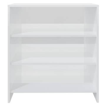 High Gloss White Sideboard - Stylish Storage Solution | HipoMarket