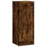 Stylish Highboard in Smoked Oak - Engineered Wood | Hipo Market