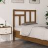 Bed Headboard Honey Brown 95.5x4x100 cm Solid Wood Pine Colour honey brown Size 95.5 x 100 cm Quantity in Package 1 