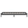 LED Bed Frame Grey 90x190 cm Single - Stylish & Sturdy