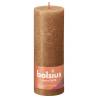 Bolsius Rustic Pillar Candles 4 pcs - Spice Brown