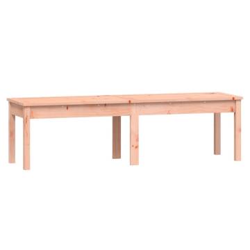 2-Seater Garden Bench - Solid Douglas Wood | HipoMarket