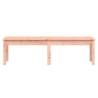 2-Seater Garden Bench - Solid Douglas Wood | HipoMarket