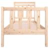 75x190 cm Small Single Solid Wood Bed Frame | HipoMarket