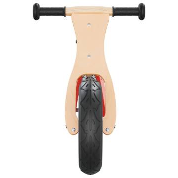 Balance Bike for Children with Air Tyres - Red