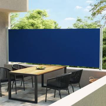 Patio Retractable Side Awning 160x600 cm - Stylish Privacy Solution