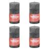 Bolsius Rustic Pillar Candles Shine 4 pcs 130x68 mm Stormy Grey Colour stormy grey Size 130 x 68 mm Quantity in Package 4 