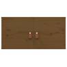 Wall Cabinet Honey Brown 60x30x30 cm - Solid Wood Pine