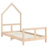 Kids Bed Frame 80x160 cm - Solid Wood Pine | HipoMarket