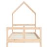 Kids Bed Frame 80x160 cm - Solid Wood Pine | HipoMarket