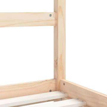 Kids Bed Frame 80x160 cm - Solid Wood Pine | HipoMarket