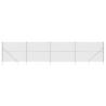 Chain Link Fence with Spike Anchors – 1.8x10m Silver