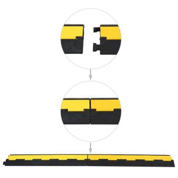 Cable Protector Ramps - 4 pcs Rubber 101.5 cm | HipoMarket