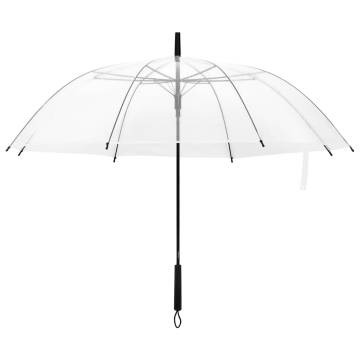 Transparent Umbrella 107cm - Stylish & Practical for Rainy Days