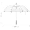 Transparent Umbrella 107cm - Stylish & Practical for Rainy Days