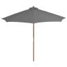 Outdoor Parasol 300 cm Anthracite - Stylish Shade Solution