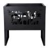 Esschert Design Fire Basket Deer Rectangular - Stylish Outdoor Flame