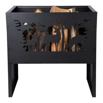 Esschert Design Fire Basket Deer Rectangular - Stylish Outdoor Flame