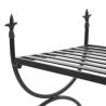 Vintage Metal Bench | Elegant Black Design | Hipomarket