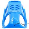 Children's Blue Sledge - Durable PP & Smooth Ride | Hipo Market