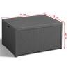 Keter Storage Table Arica Graphite - Stylish & Versatile