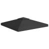 2-Tier Gazebo Top Cover 310 g/m² 3x3 m Black Colour black Size 3 x 3 m Quantity in Package 1 