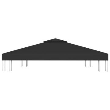 2-Tier Gazebo Top Cover 3x3 m - Durable & Water-Resistant