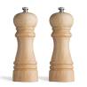 Amefa 15 cm Natural Pepper and Salt Mill Set – 2 Pcs