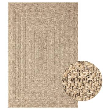 Rug 140x200 cm Jute Look - Indoor & Outdoor | HipoMarket