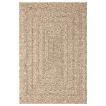 Rug 140x200 cm Jute Look - Indoor & Outdoor | HipoMarket