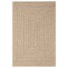 Rug 140x200 cm Jute Look - Indoor & Outdoor | HipoMarket