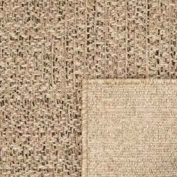 Rug 140x200 cm Jute Look - Indoor & Outdoor | HipoMarket