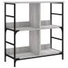 Bookshelf Grey Sonoma - Stylish Storage Solution | HiPo Market