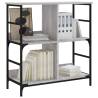 Bookshelf Grey Sonoma - Stylish Storage Solution | HiPo Market